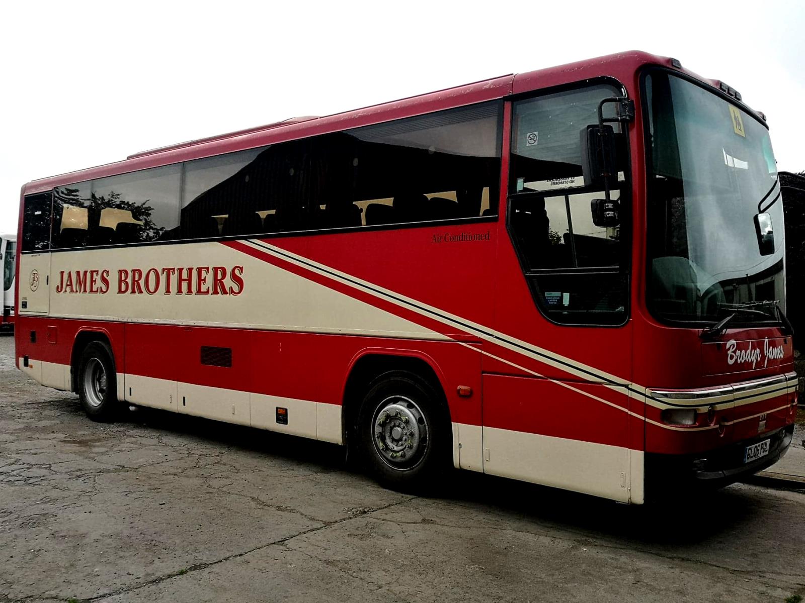 PUL 41 Seater CoachBrodyr James Coaches For Hire