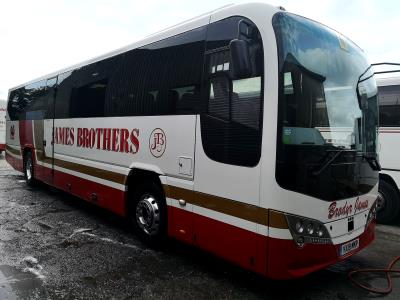 MKP 57 Seater Coach Brodyr James Coaches For Hire